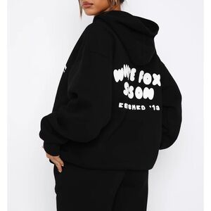 White Fox Boutique Black Hoodie
